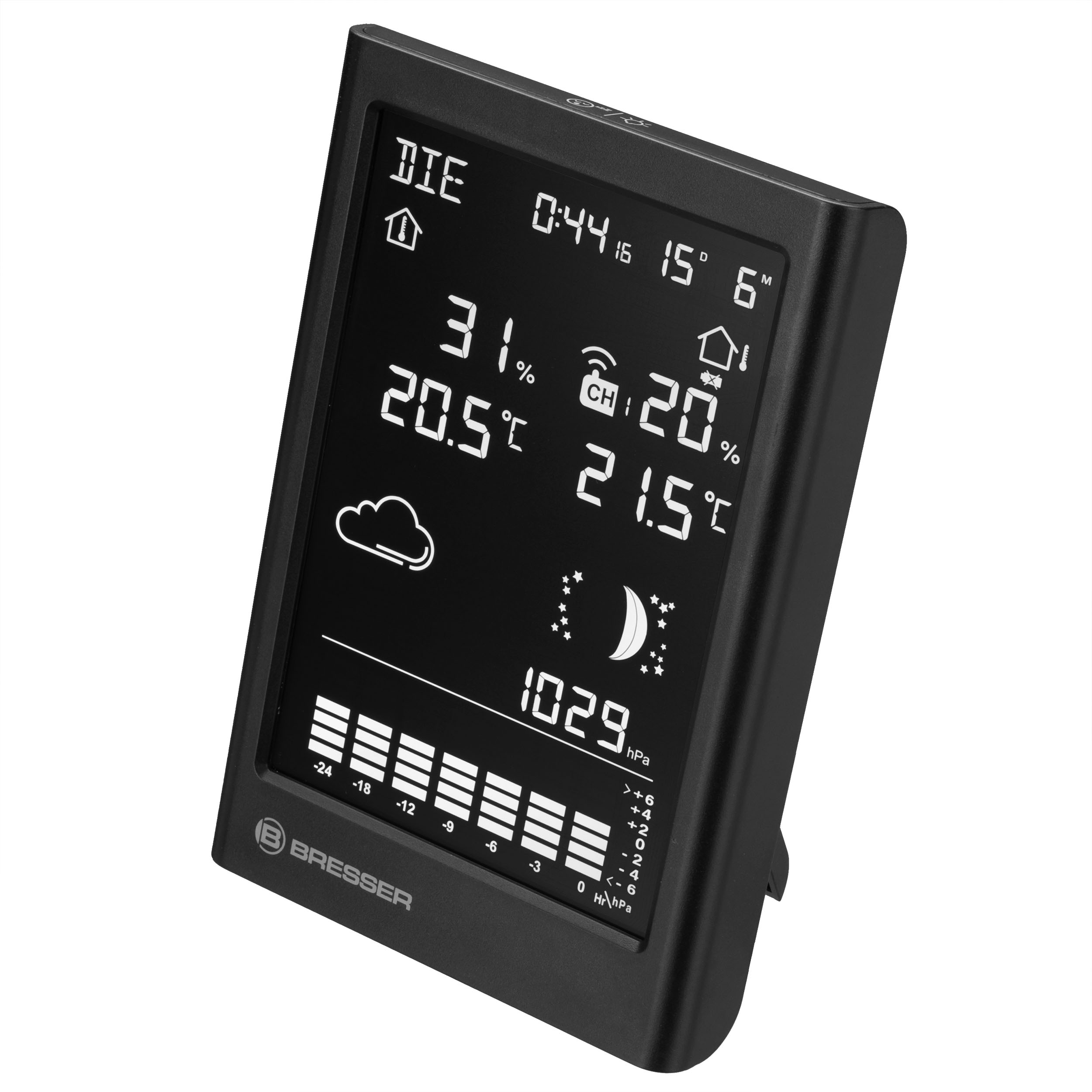 Estación meteorológica inalámbrica BRESSER MeteoTemp TBV