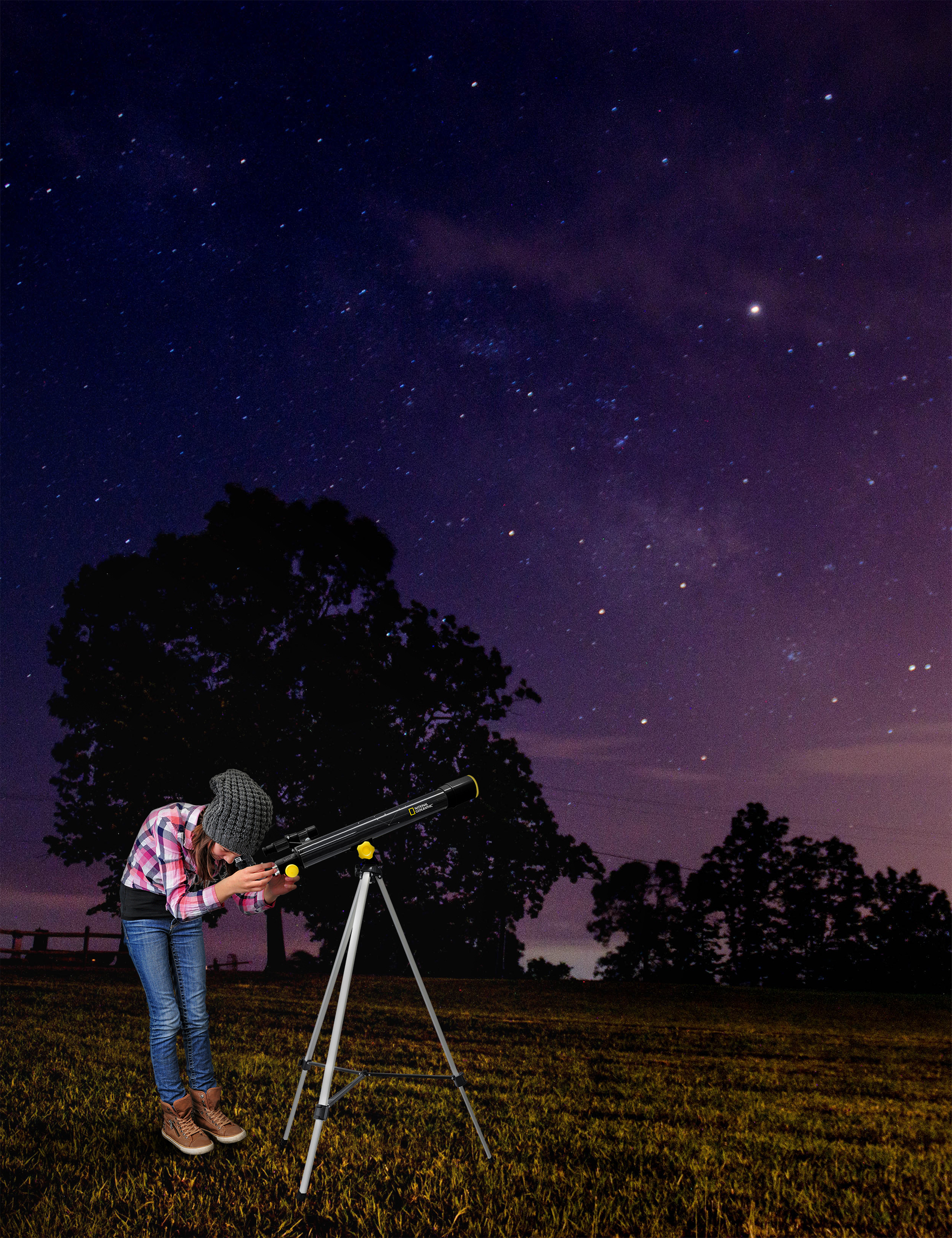 NATIONAL GEOGRAPHIC 50/600 AZ Telescopio