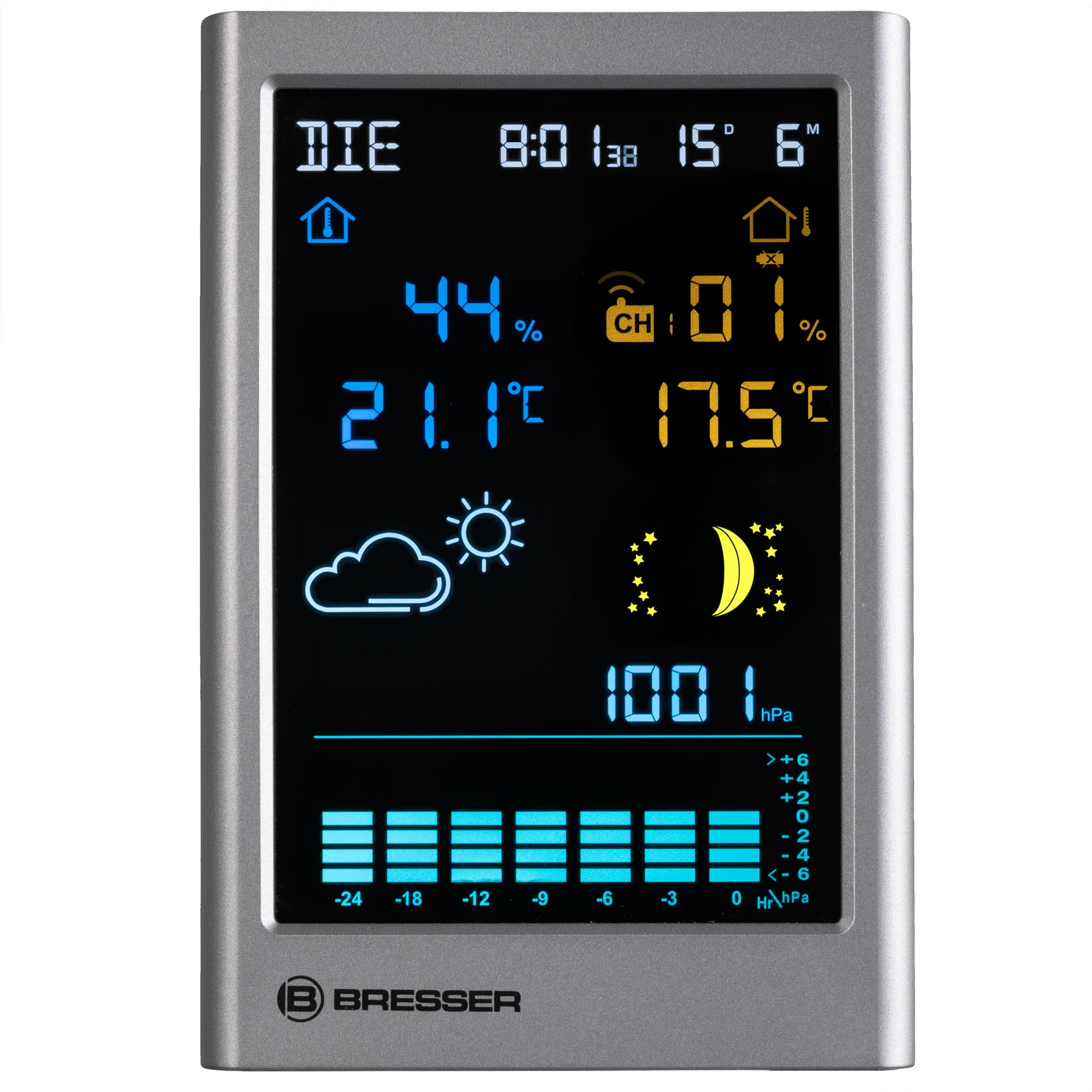 BRESSER Estación Meteorológica MeteoTemp TBV