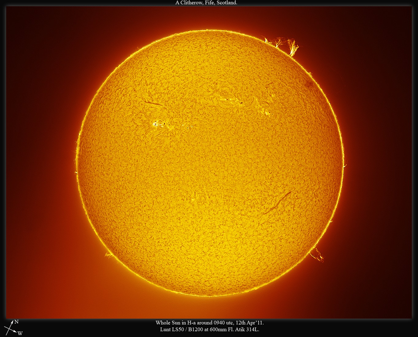 Filtro solar H-Alpha LUNT LS50FHa/B1800d2