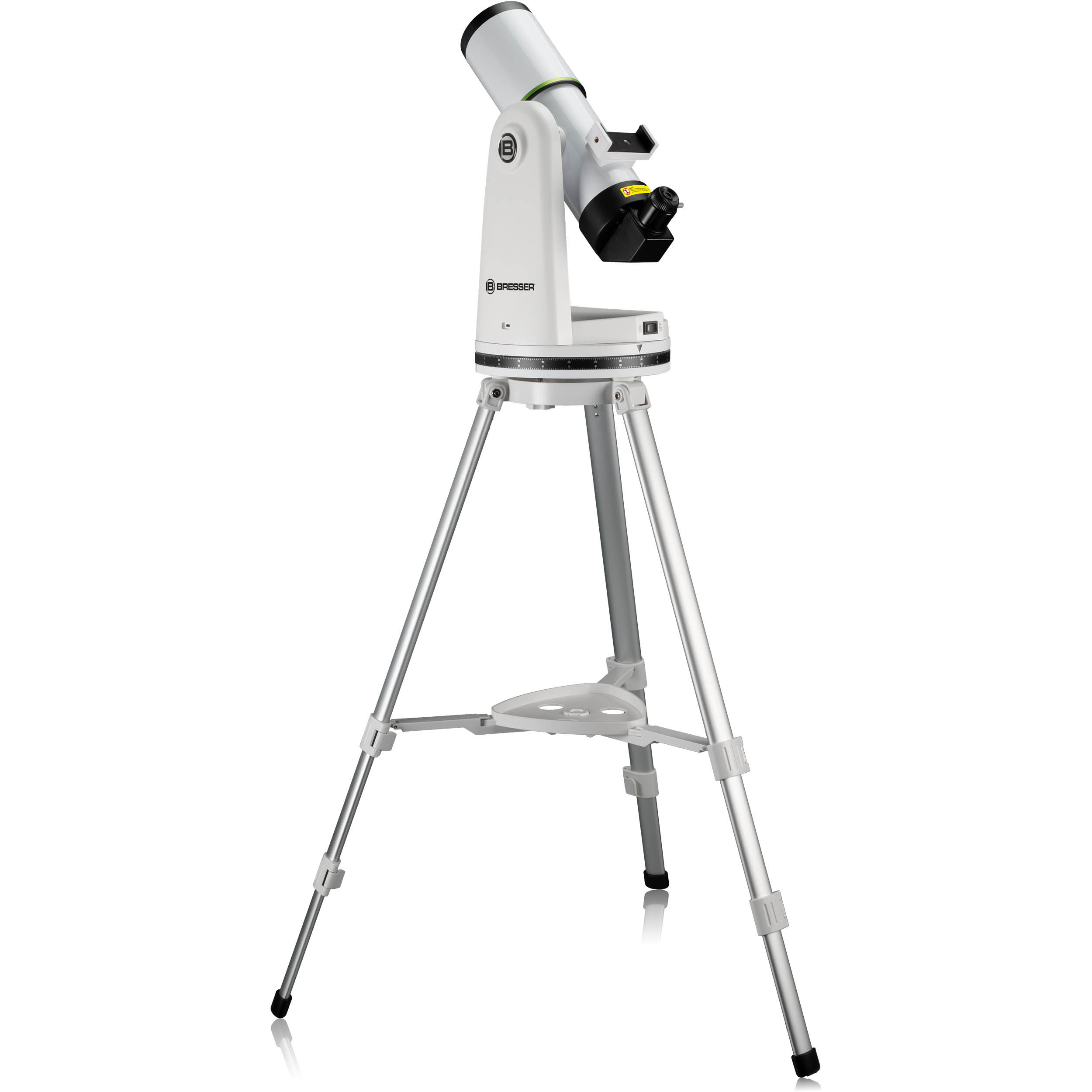 BRESSER PushTo AR-80/400 Smart-Telescopio con trípode