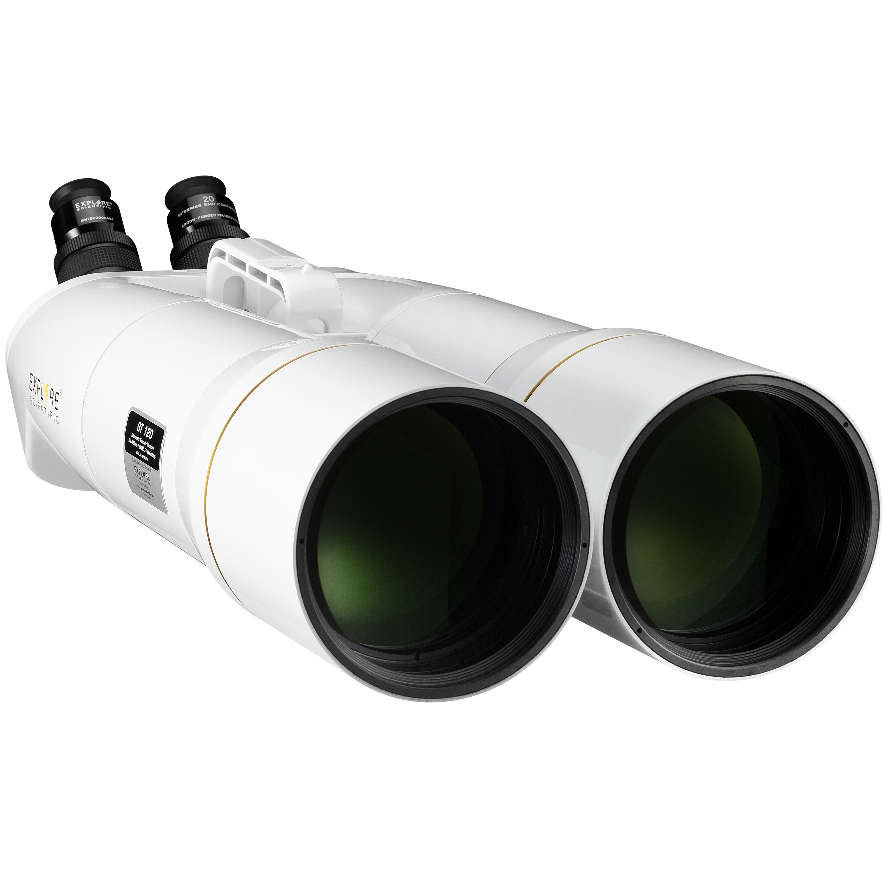 EXPLORE SCIENTIFIC BT-120 SF Binocular gigante con oculares 62° LER 20mm