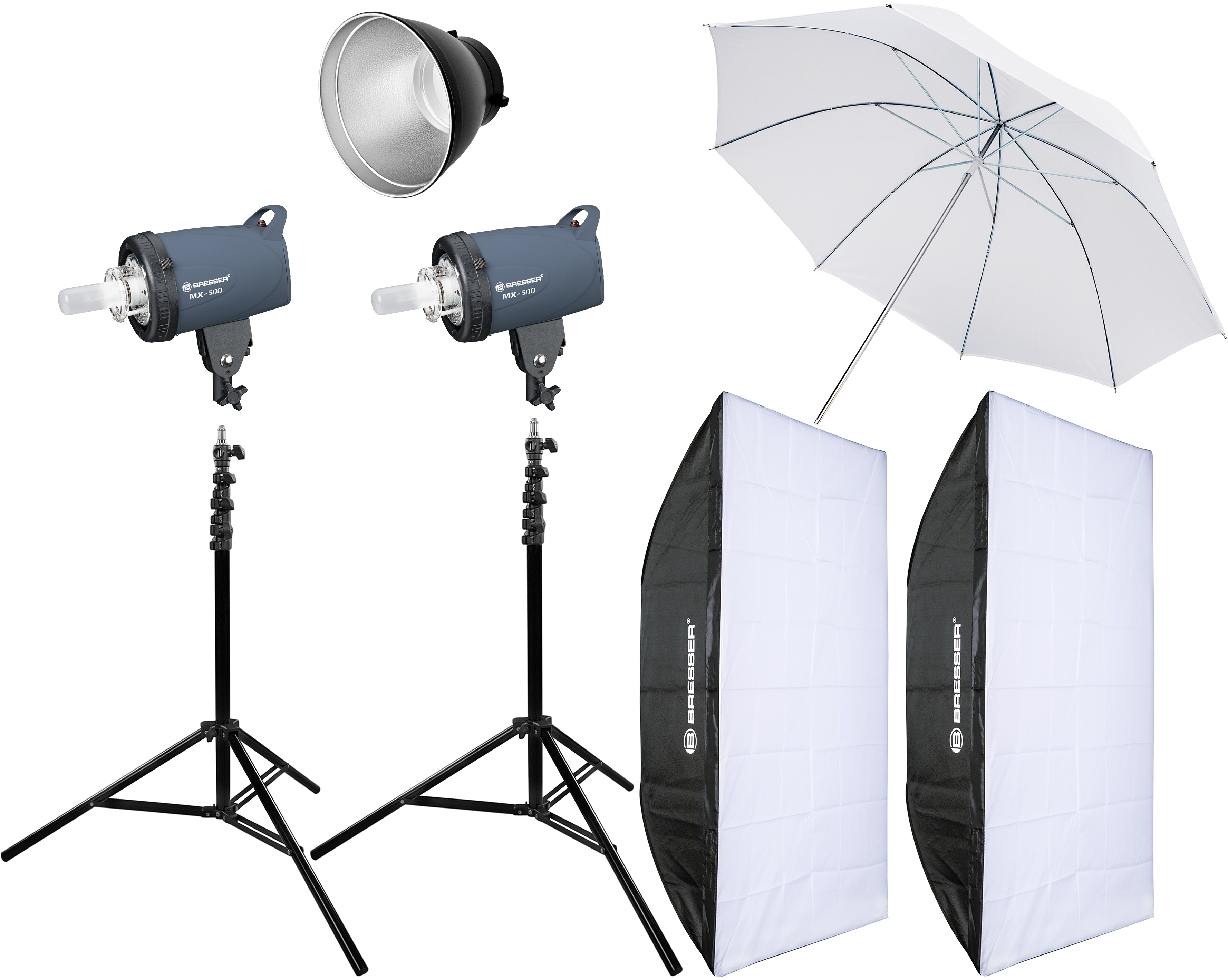 BRESSER Set Flash de Estudio