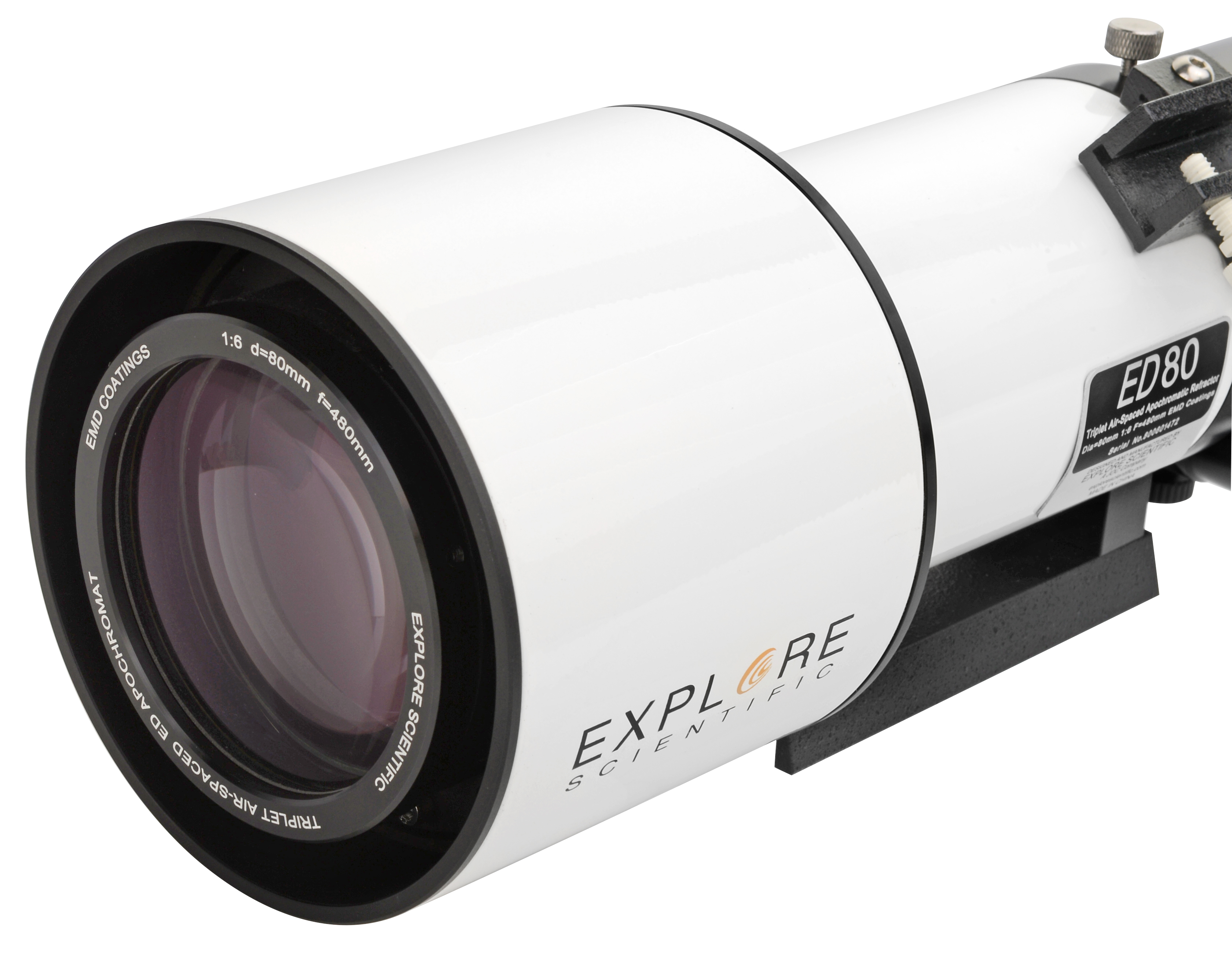 EXPLORE SCIENTIFIC ED APO 80mm f/6 FCD-100 Alu HEX 