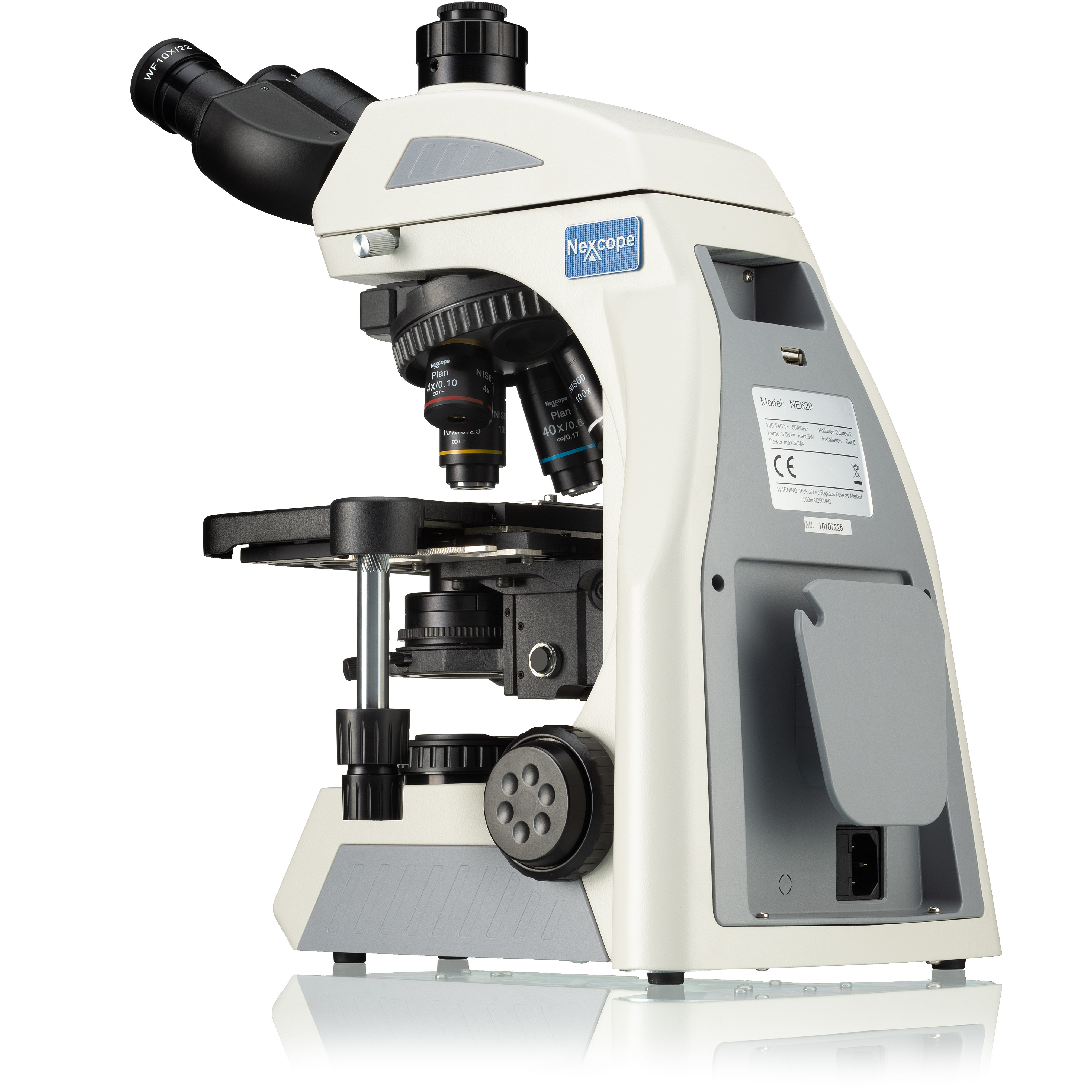 Microscopio biológico vertical Nexcope NE620T