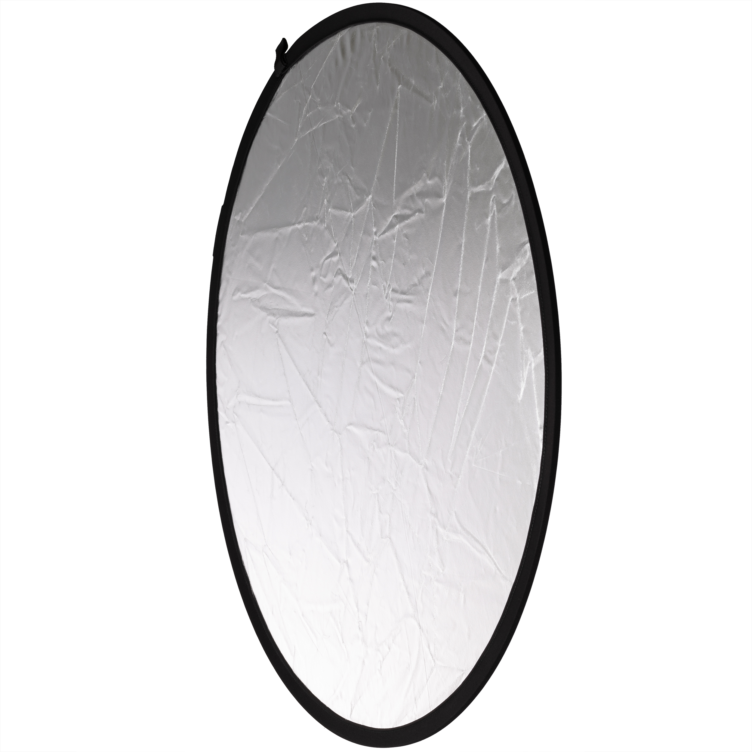 Reflector plegable 2-en-1 BRESSER TR-8 redondo de 80cm plata/blanco