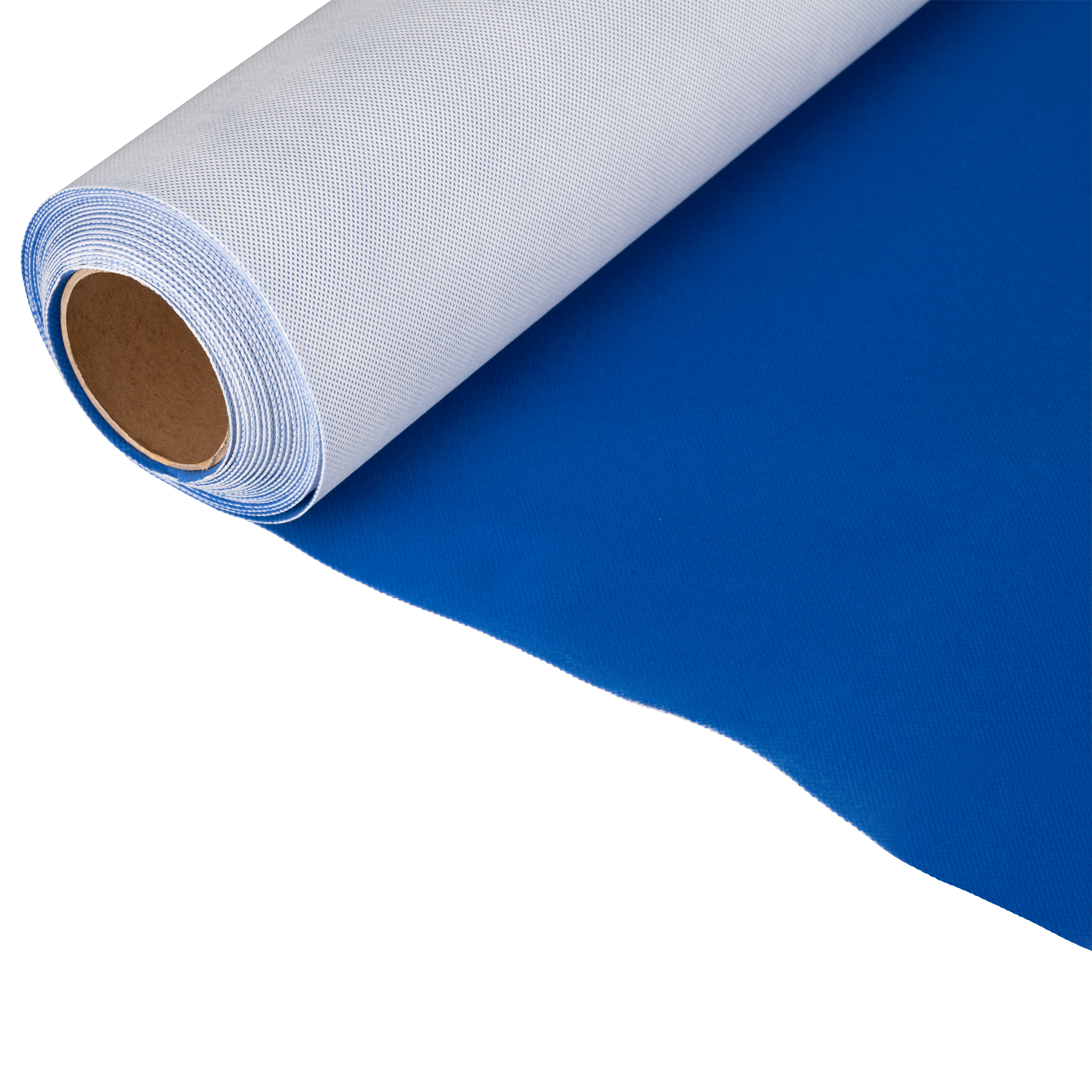 BRESSER Rollo de fondo de terciopelo 2,7 x 6m Chromakey Azul