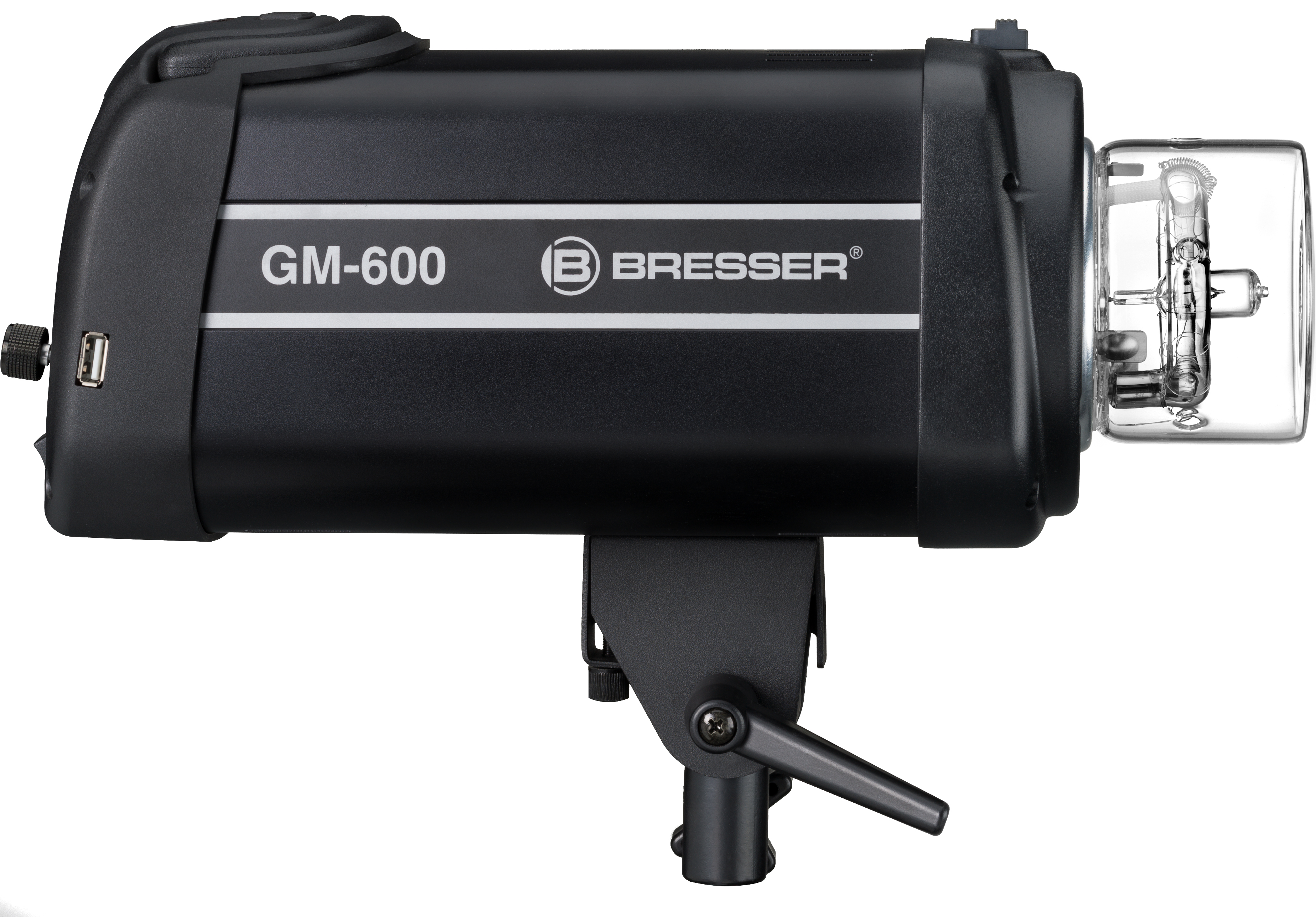 BRESSER 2x flash de estudio GM-600 + conjunto Nº4 accesorios de estudio