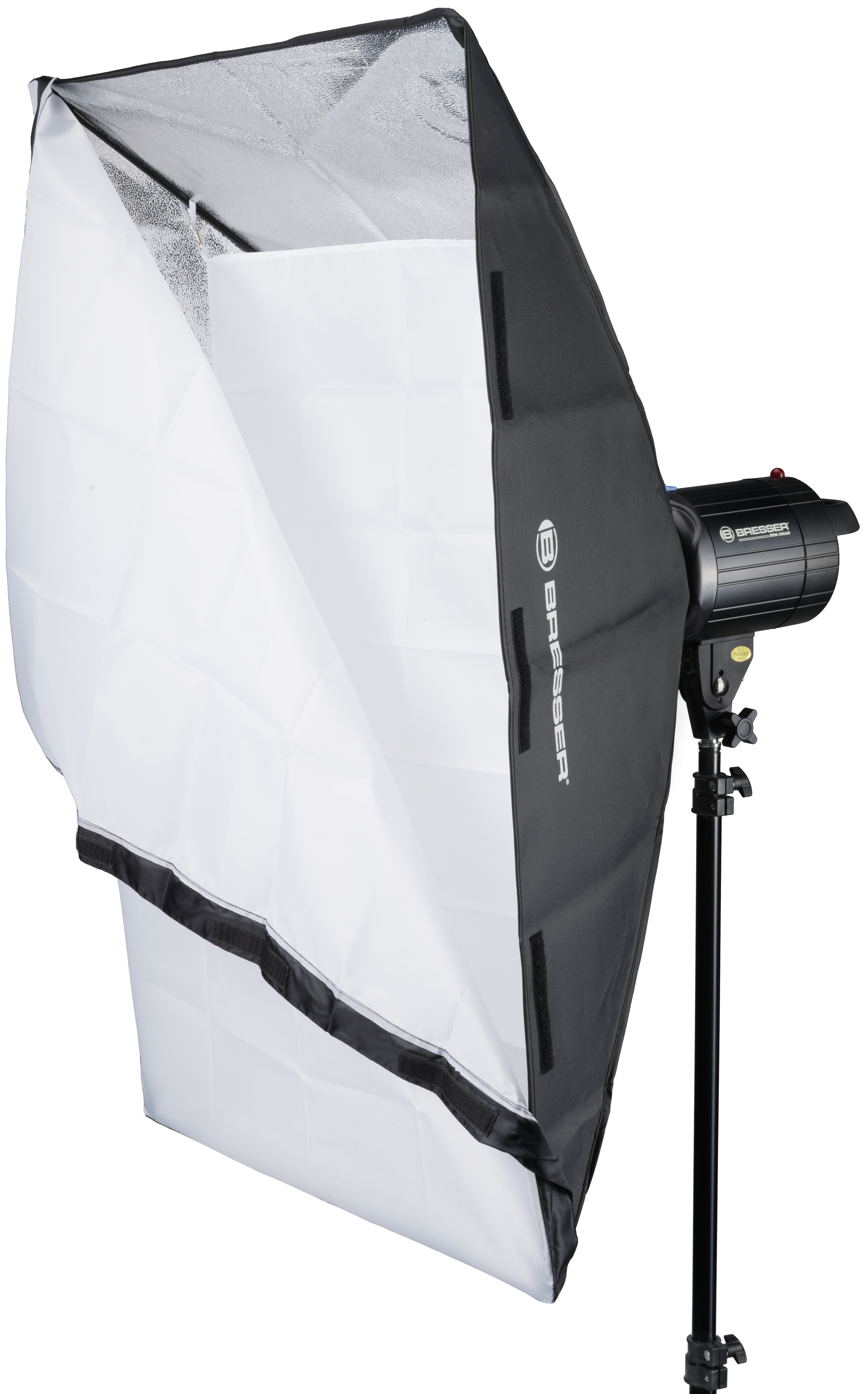 Juego de 3 flashes de estudio de 300 W BRESSER BRM-300AM