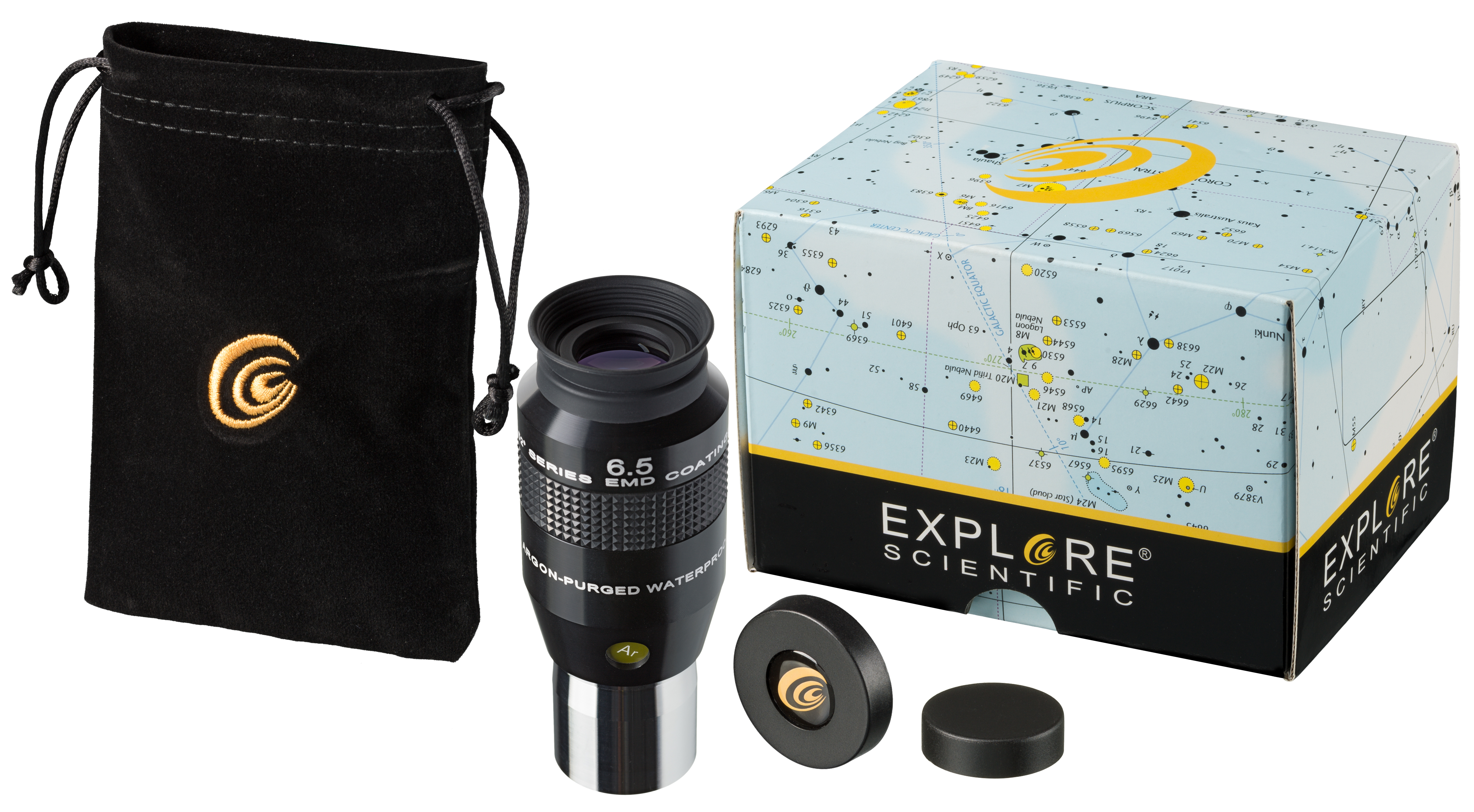 Ocular EXPLORE SCIENTIFIC 52° LER 6,5mm Ar