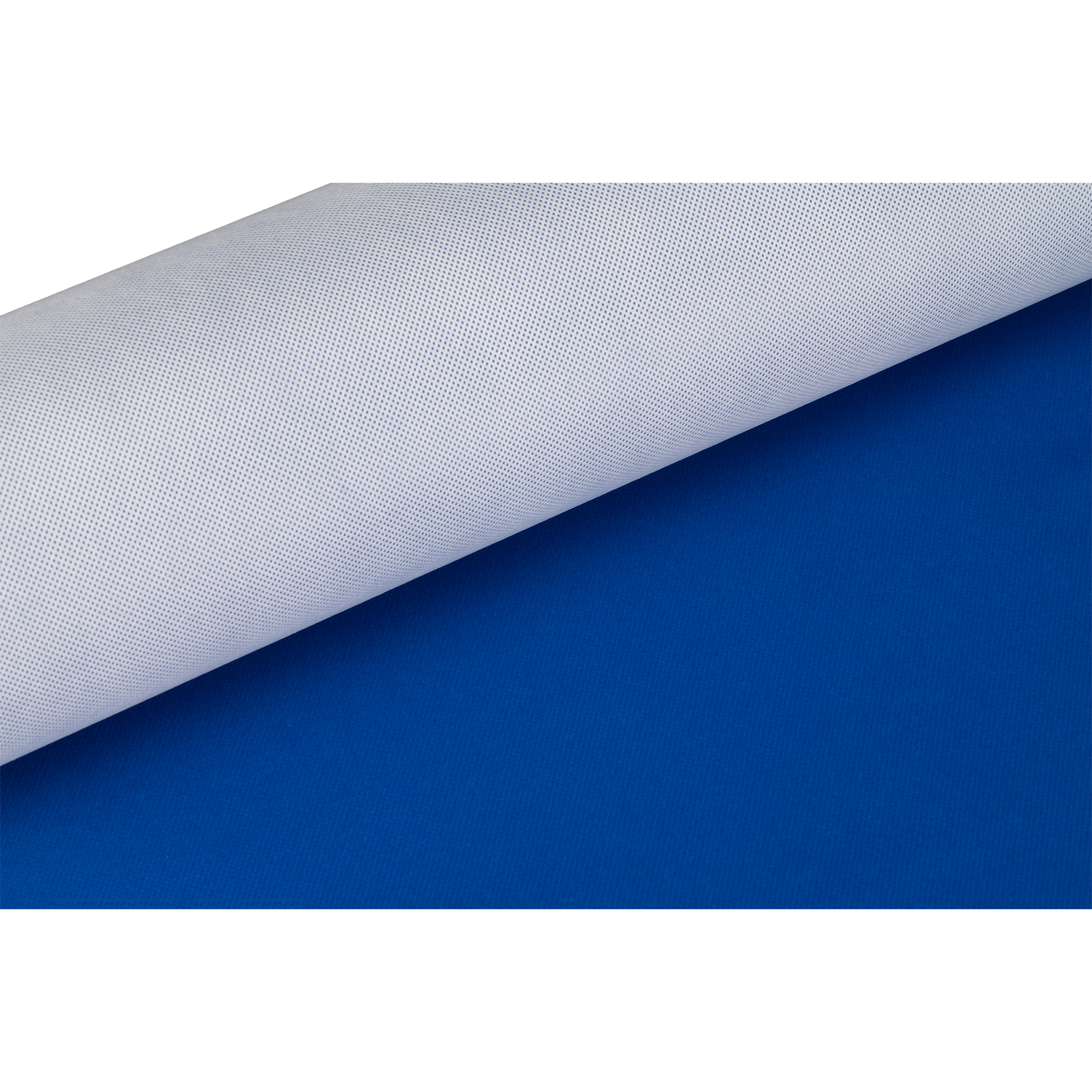 BRESSER Rollo de fondo de terciopelo 2,7 x 6m Chromakey Azul